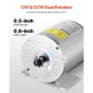 VEVOR 3000W Electric Brushless Motor Kit - Μοτέρ 72V 4900 rpm με αναβαθμισμένο ελεγκτή ταχύτητας και κιτ λαβής γκαζιού για Go Karts E-Bike Μοτοσικλέτα Scooter DIY