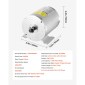 VEVOR 3000W Electric Brushless Motor Kit - Μοτέρ 72V 4900 rpm με αναβαθμισμένο ελεγκτή ταχύτητας και κιτ λαβής γκαζιού για Go Karts E-Bike Μοτοσικλέτα Scooter DIY