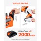 VEVOR Electric Car Jack, 5 Tons /11000 lbs, Ηλεκτρικό γρύλο ψαλιδιού με ηλεκτρικό κρουστικό κλειδί, Αντικατάσταση ελαστικού με φως LED & τηλεχειριστήριο, κιτ φορητού γρύλου για Sedan, SUV, φορτηγό