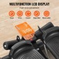 VEVOR Stair Stepper, Mini Stepper για άσκηση στο σπίτι, Hydraulic Fitness Twist Stepper με ζώνες αντίστασης, Full Body Workout Cardio Εξοπλισμός, Stair Climber με οθόνη LCD, 330LBS Load Capacity