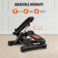 VEVOR Stair Stepper, Mini Stepper για άσκηση στο σπίτι, Hydraulic Fitness Twist Stepper με ζώνες αντίστασης, Full Body Workout Cardio Εξοπλισμός, Stair Climber με οθόνη LCD, 330LBS Load Capacity