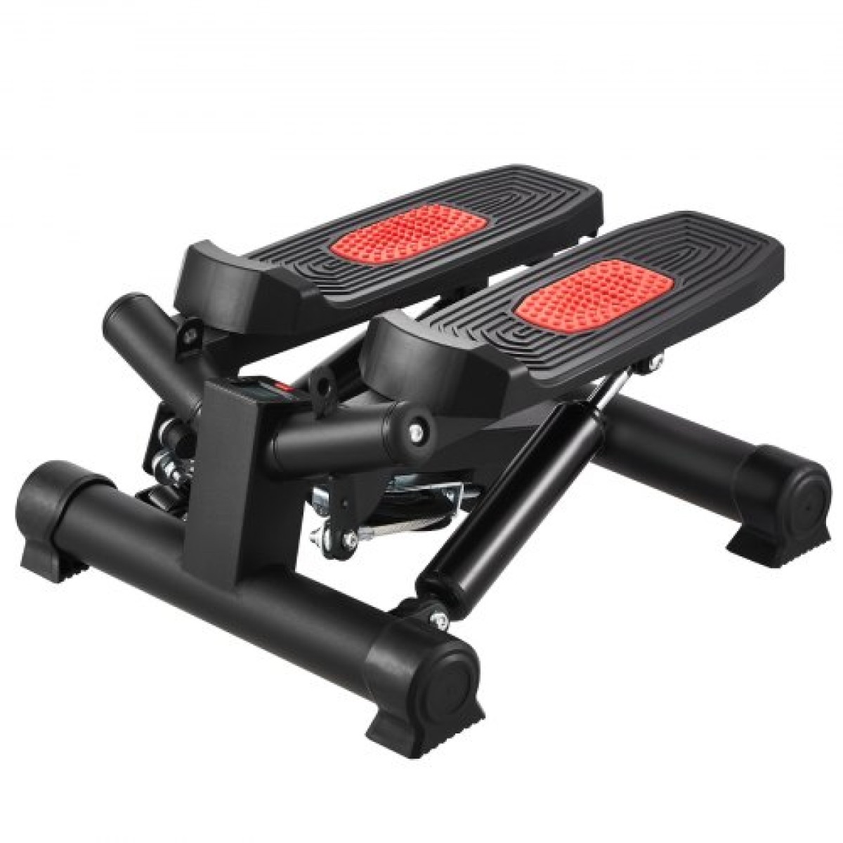 VEVOR Stair Stepper, Mini Stepper για άσκηση στο σπίτι, Hydraulic Fitness Twist Stepper με ζώνες αντίστασης, Full Body Workout Cardio Εξοπλισμός, Stair Climber με οθόνη LCD, 330LBS Load Capacity