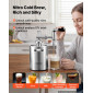 VEVOR Nitro Cold Brew Coffee Maker 2L Nitrogen Dispenser System, Home Brew Coffee Keg, φορητός εγχυτήρας αζώτου με διανομέα και βαλβίδα εκτόνωσης πίεσης, δώρο για τους λάτρεις του καφέ
