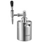 VEVOR Nitro Cold Brew Coffee Maker 2L Nitrogen Dispenser System, Home Brew Coffee Keg, φορητός εγχυτήρας αζώτου με διανομέα και βαλβίδα εκτόνωσης πίεσης, δώρο για τους λάτρεις του καφέ