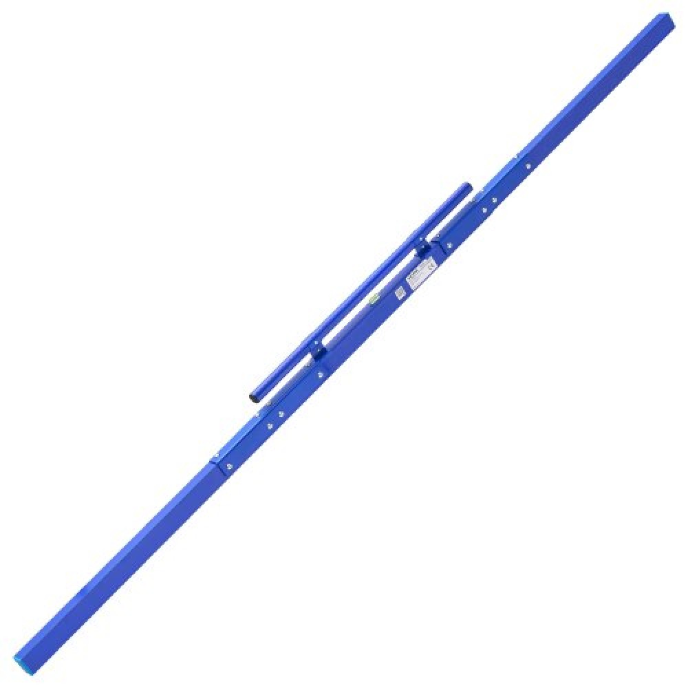 Screed VEVOR Concrete Screed 2430 mm Χειροκίνητη σανίδα διάστρωσης από κράμα αλουμινίου μπλε, ενσωματωμένο επίπεδο φυσαλίδων, φινίρισμα με επίστρωση πούδρας, ελαφρύ εργαλείο ισοπέδωσης επίστρωσης για βεράντα, πεζοδρόμιο, φινίρισμα δαπέδου γκαράζ