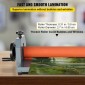 VEVOR 25,5" 650mm Εγχειρίδιο Cold Roll Laminator Vinyl Photo Film Mounting Μηχανή πλαστικοποίησης κρύου ρολού