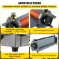 VEVOR 25,5" 650mm Εγχειρίδιο Cold Roll Laminator Vinyl Photo Film Mounting Μηχανή πλαστικοποίησης κρύου ρολού