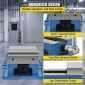 VEVOR 15,2 cm Powerful Precise Clamping Vice, 26,9 kg Vice Machine Vice Precision Vice Σετ αξεσουάρ, 4,4 cm Jaw Precise Clamping Lock Table Vice