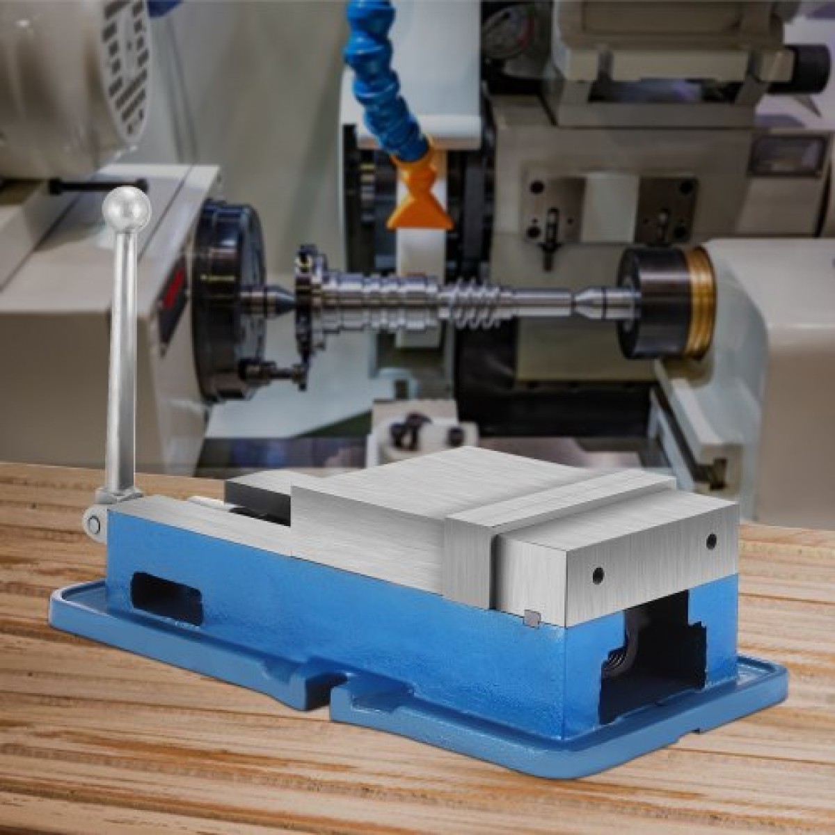 VEVOR 15,2 cm Powerful Precise Clamping Vice, 26,9 kg Vice Machine Vice Precision Vice Σετ αξεσουάρ, 4,4 cm Jaw Precise Clamping Lock Table Vice