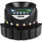 VEVOR Μετρητής νομισμάτων ευρώ Διαλογής 500-1000 νομισμάτων Ηλεκτρονική αυτόματη μηχανή μέτρησης κερμάτων ευρώ 300 νομισμάτων ανά λεπτό με 8 συρτάρια νομισμάτων για σχολική τράπεζα