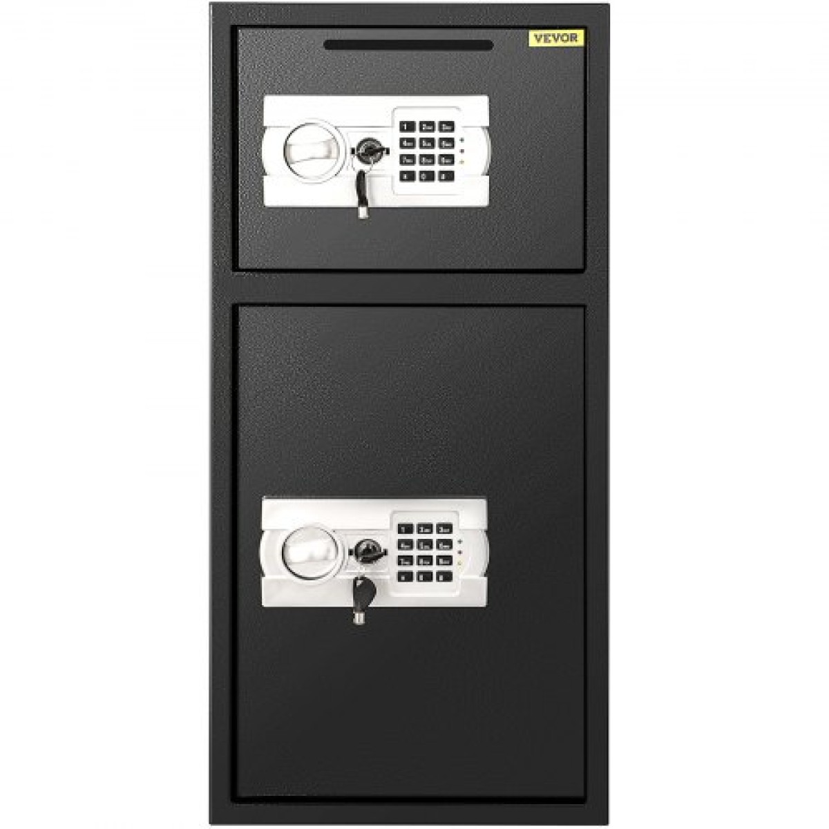 VEVOR 74 L Ψηφιακή θυρίδα ασφαλείας διπλής πόρτας Πιστόλι Χρηματοκιβώτια Ταμειακή Κλειδαριά ασφαλείας Γραφείο Ισχυρό Σιδερένιο Μεγαλύτερο Ψηφιακό Χρηματοκιβώτιο