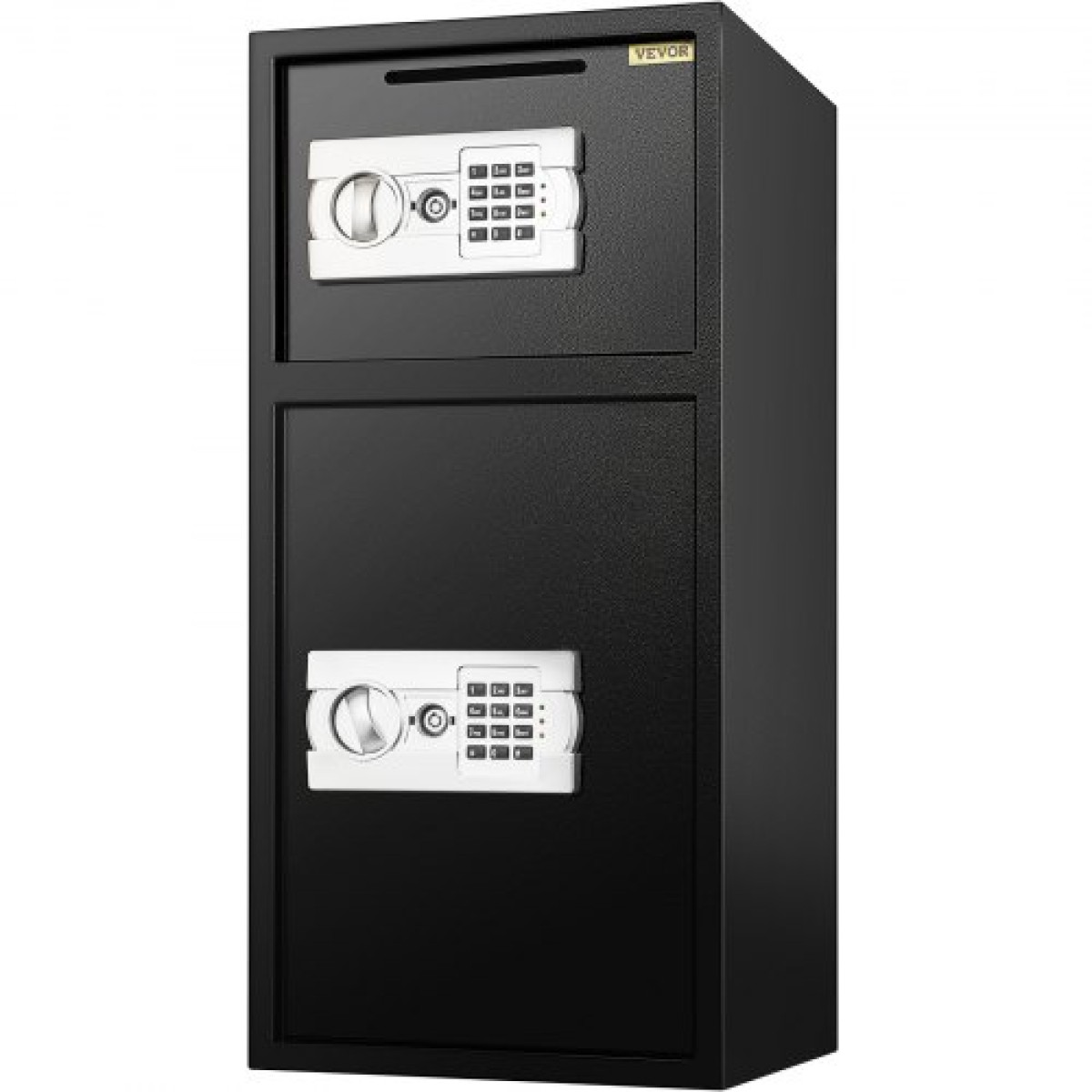 VEVOR 74 L Ψηφιακή θυρίδα ασφαλείας διπλής πόρτας Πιστόλι Χρηματοκιβώτια Ταμειακή Κλειδαριά ασφαλείας Γραφείο Ισχυρό Σιδερένιο Μεγαλύτερο Ψηφιακό Χρηματοκιβώτιο