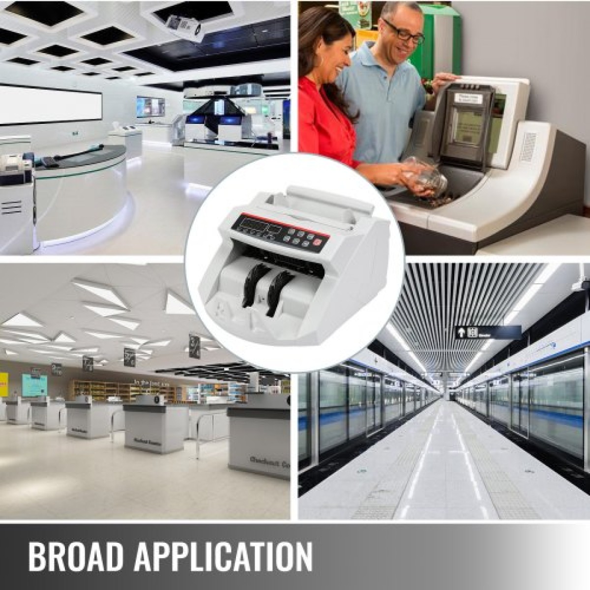 Μετρητής τραπεζογραμματίων VEVOR με οθόνη LED, επαγγελματικός μετρητής χαρτονομισμάτων με ανιχνευτή πλαστών, UV/MG, 1000 χαρτονομίσματα/λεπτό, μετράει μόνο τον αριθμό φύλλων