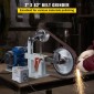 VEVOR Benchtop Disk & Belt Sander Πάγκος τριβείο 1,5KW με Ph 427 x 30,5 cm Ρυθμιζόμενος ιμάντας λείανσης με τροχό, Central Machinery Belt and Disk Sander 0-2800Rpm Combination Trivers