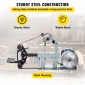 VEVOR Benchtop Disk & Belt Sander Πάγκος τριβείο 1,5KW με Ph 427 x 30,5 cm Ρυθμιζόμενος ιμάντας λείανσης με τροχό, Central Machinery Belt and Disk Sander 0-2800Rpm Combination Trivers