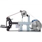 VEVOR Benchtop Disk & Belt Sander Πάγκος τριβείο 1,5KW με Ph 427 x 30,5 cm Ρυθμιζόμενος ιμάντας λείανσης με τροχό, Central Machinery Belt and Disk Sander 0-2800Rpm Combination Trivers