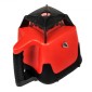 VEVOR Red Rotary Laser Level Self Leveling Measuring Αυτόματη αυτοεπιπεδούμενη στάθμη λέιζερ 360 μοιρών Περιστροφική σάρωση 500m + τρίποδο + 5 μέτρα Προσωπικό