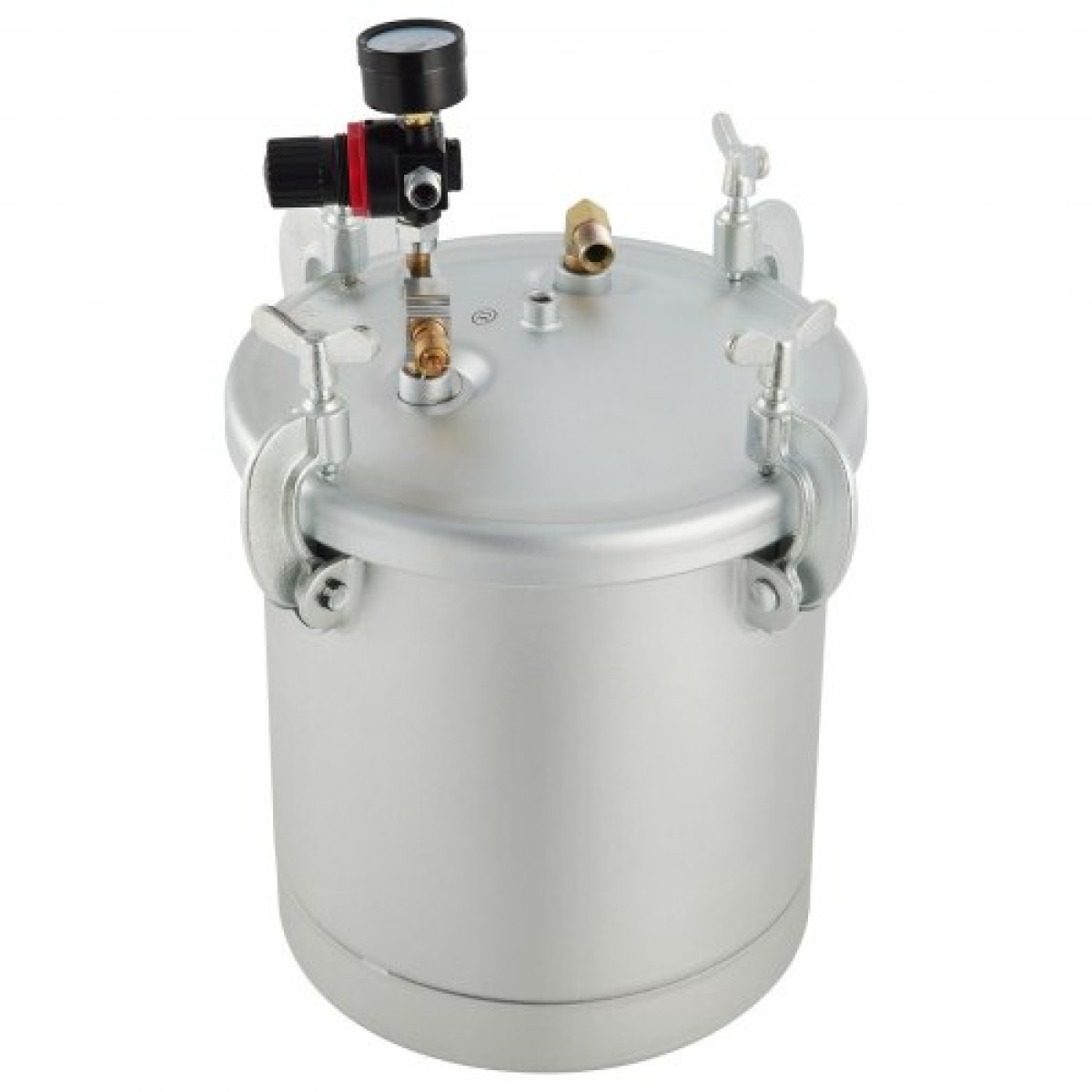 VEVOR Commercial Paint Pressure Tank 2,5 Galllons Pressure Pot Tank 10L Pressure Paint Pot Feed Spray Spray 1,5mm Nozzle Paint Spray for 10L Painting