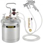 VEVOR Commercial Paint Pressure Tank 2,5 Galllons Pressure Pot Tank 10L Pressure Paint Pot Feed Spray Spray 1,5mm Nozzle Paint Spray for 10L Painting
