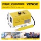 Πλαστική συγκόλληση VEVOR 220V πιστόλι θερμό συρραπτικό θερμό συρραπτικό κιτ επισκευής πλαστικών πλαστικών οξυγονοκολλητής 600 Συρραπτικά 3 Ρυθμίσεις θερμότητας