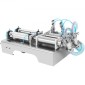 VEVOR 100-1000ml Πνευματικό μηχάνημα πλήρωσης υγρού με δύο ακροφύσια Γεμιστικό μπουκαλιών για πλήρωση υγρού χυμού για υγρό