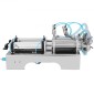 VEVOR 100-1000ml Πνευματικό μηχάνημα πλήρωσης υγρού με δύο ακροφύσια Γεμιστικό μπουκαλιών για πλήρωση υγρού χυμού για υγρό