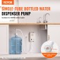 Σύστημα αντλίας φιάλης νερού VEVOR 3,8 L/min 40 Psi Water Dispenser Pump With 609,6 cm Pe Pipe