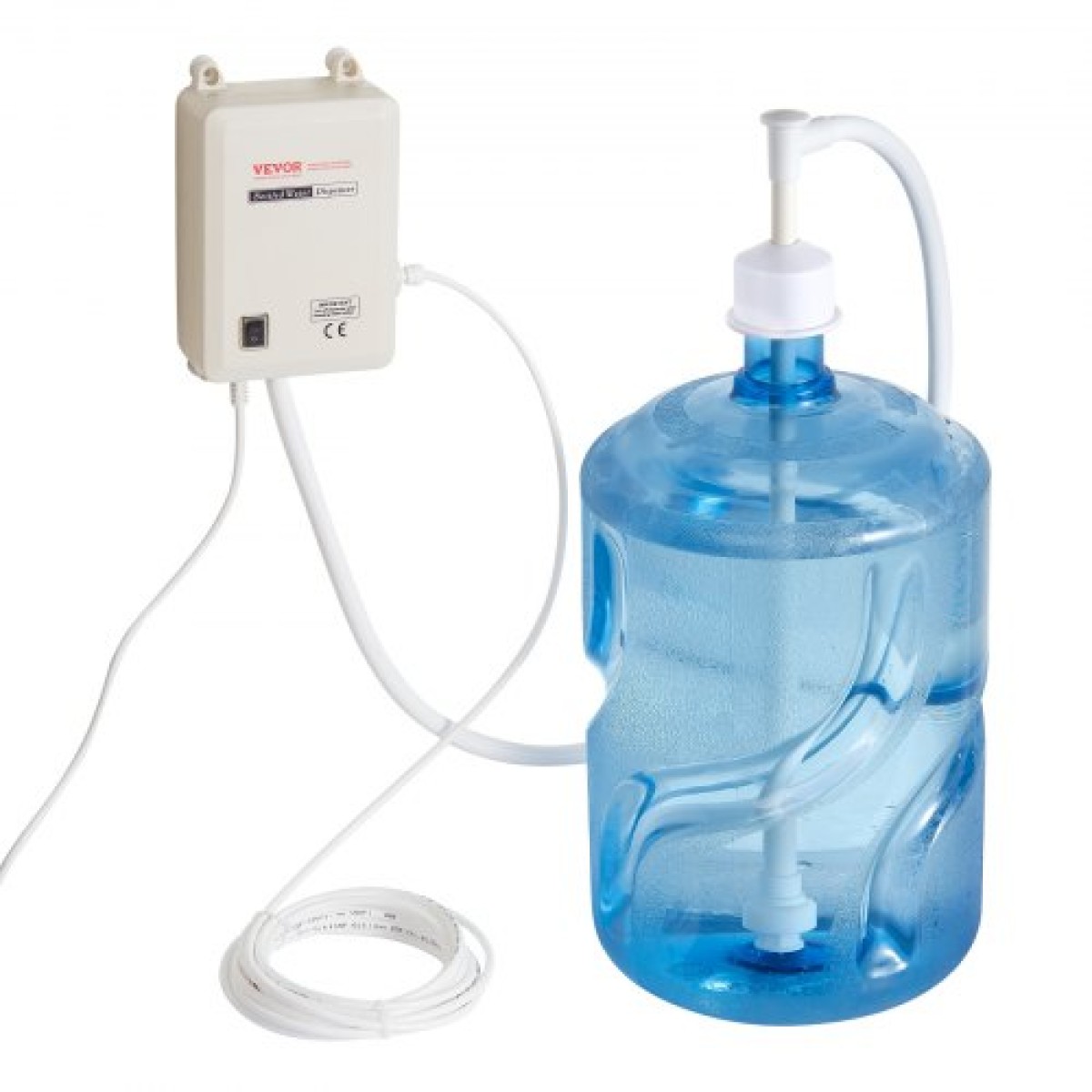 Σύστημα αντλίας φιάλης νερού VEVOR 3,8 L/min 40 Psi Water Dispenser Pump With 609,6 cm Pe Pipe