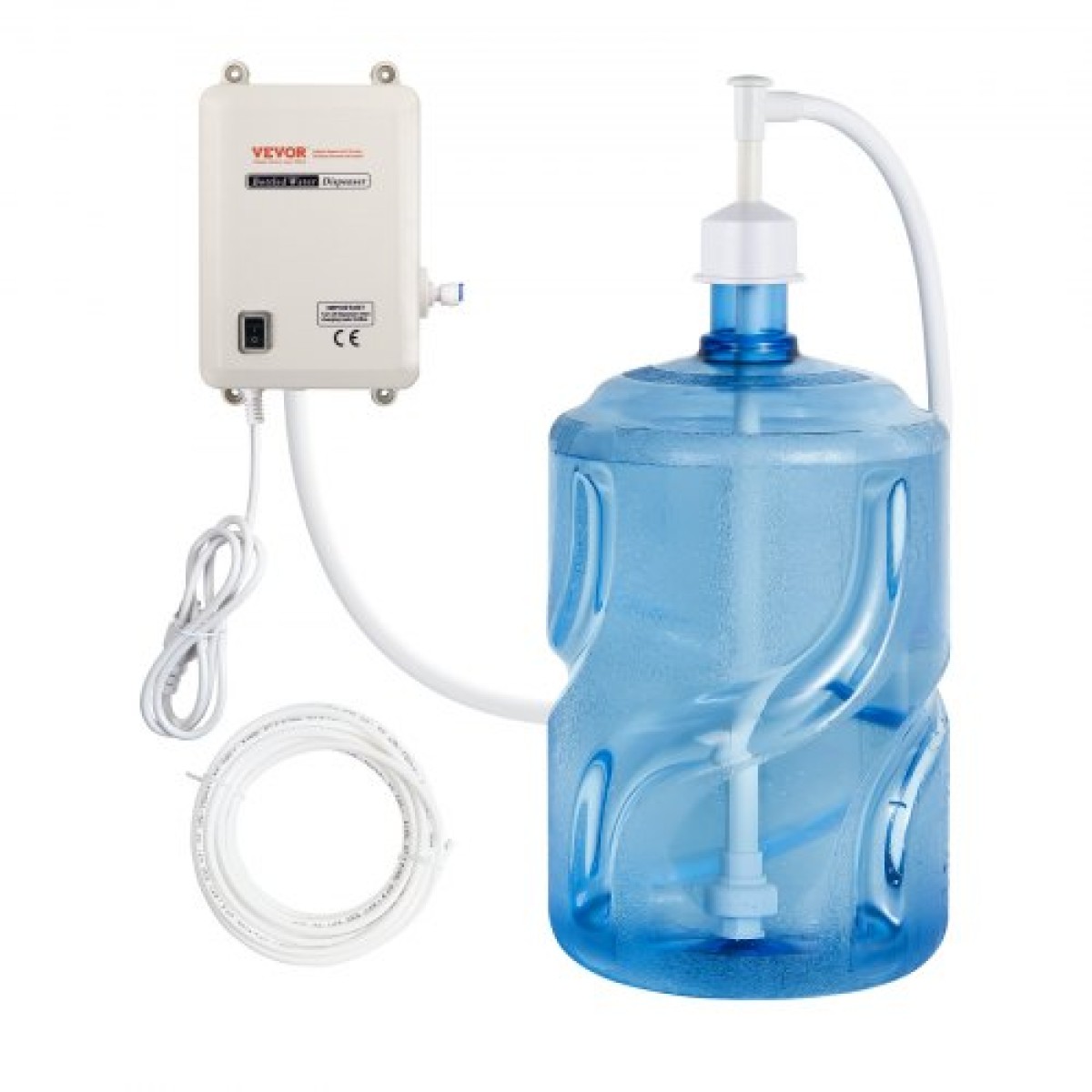 Σύστημα αντλίας φιάλης νερού VEVOR 3,8 L/min 40 Psi Water Dispenser Pump With 609,6 cm Pe Pipe