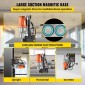 VEVOR Magnetic Drill 220V-240V Magnetic Drilling Machine 980W, Metal Drill Press High Power 680 rpm, Multi-function Metal Drill Press 35MM Core Drilling Machine for Drilling and Tapping