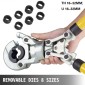 VEVOR Pex-Al-Pex λαβίδες 16-32mm Σύνθετη πένσα πτύχωσης σωλήνα TH25 TH32, λαβίδες πίεσης σωλήνα 16 - 32mm Pex-Al-Pex Composite Pipe aluverbund-rohre