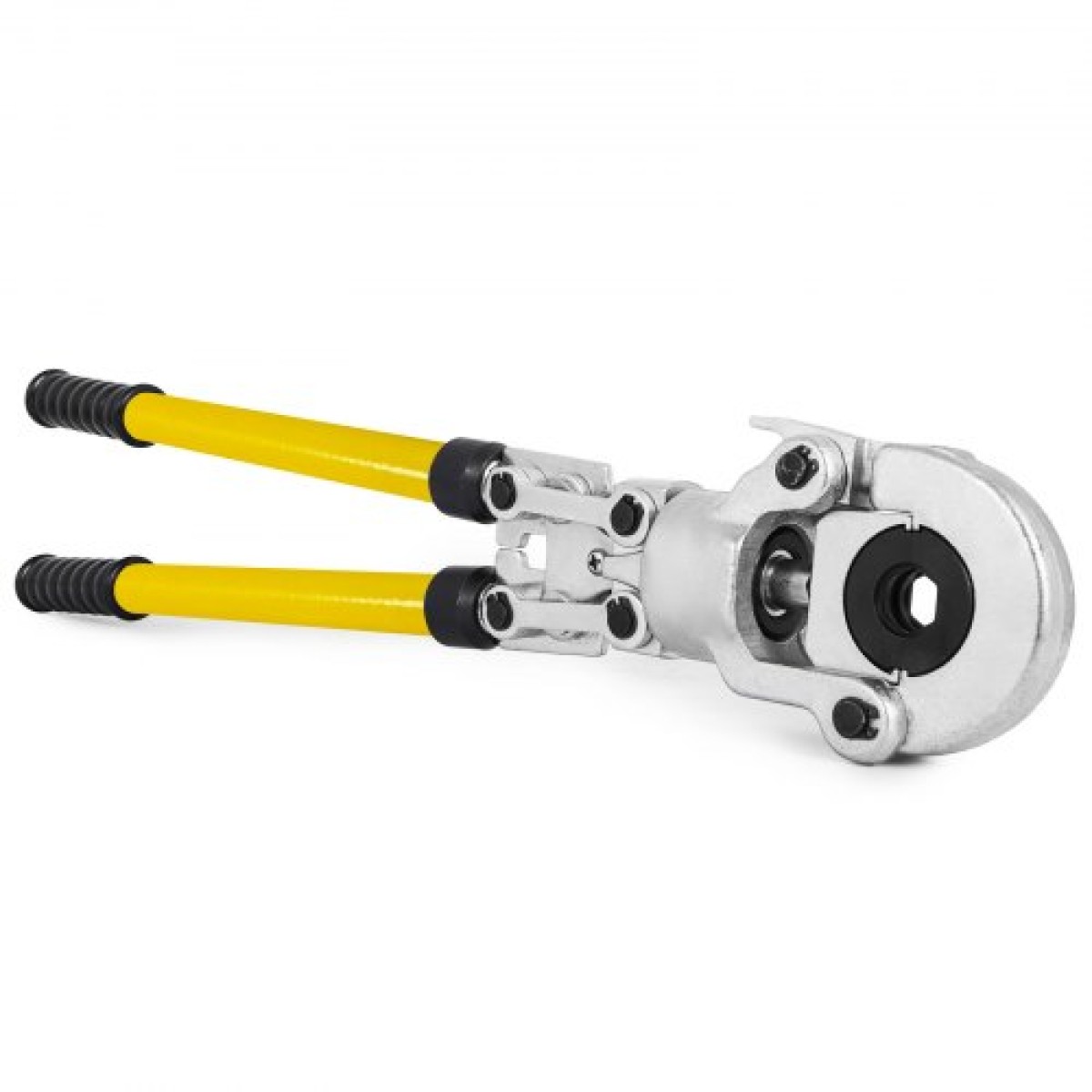 VEVOR Copper Pipe Crimper Plumbing Crimping Tool V 12-28mm, Pressing Tongs Copper Pipe Crimper Crimping Tool TH 16-32mm Jaws 360° Head