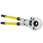 VEVOR Copper Pipe Crimper Plumbing Crimping Tool V 12-28mm, Pressing Tongs Copper Pipe Crimper Crimping Tool TH 16-32mm Jaws 360° Head