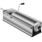 VEVOR Manual Sausage Stuffer, 7 L / 15 LBS Horizontal Sausage Machine, Dual-Speed ​​Meat Stuffer, κατασκευασμένο από ανοξείδωτο ατσάλι 304 ποιότητας τροφίμων, περιλαμβάνει 5 σωλήνες γέμισης, για οικιακή κουζίνα εστιατόριο Commercia