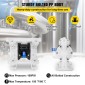 VEVOR Air Double Diaphragm Pump 7GPM 100PSI Polypropylene Diaphragm Water Pump with 1,3 cm Int & Out Out Pump Pump Diaphragm 6900,7 cm Max Head Air-operated Diaphragm Pump with Sealed Ball Valve