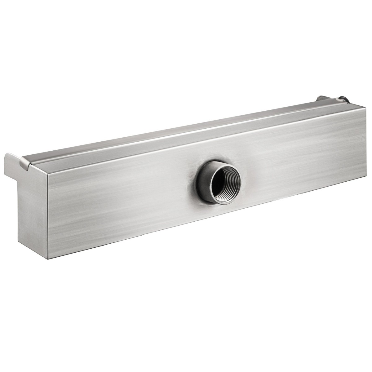 VEVOR 30 cm x 11,4 cm x 7,9 cm Διακοσμητικό σιντριβάνι πισίνας καταρράκτη από ανοξείδωτο χάλυβα για λιμνούλα κήπου σε εσωτερικούς και εξωτερικούς χώρους