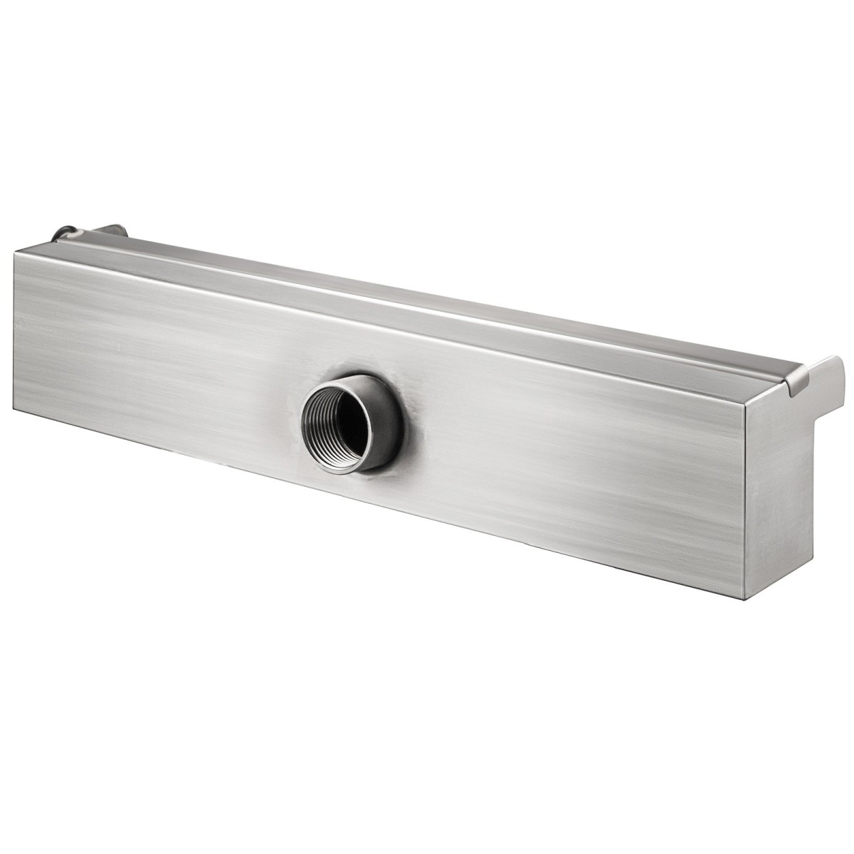VEVOR 30 cm x 11,4 cm x 7,9 cm Διακοσμητικό σιντριβάνι πισίνας καταρράκτη από ανοξείδωτο χάλυβα για λιμνούλα κήπου σε εσωτερικούς και εξωτερικούς χώρους