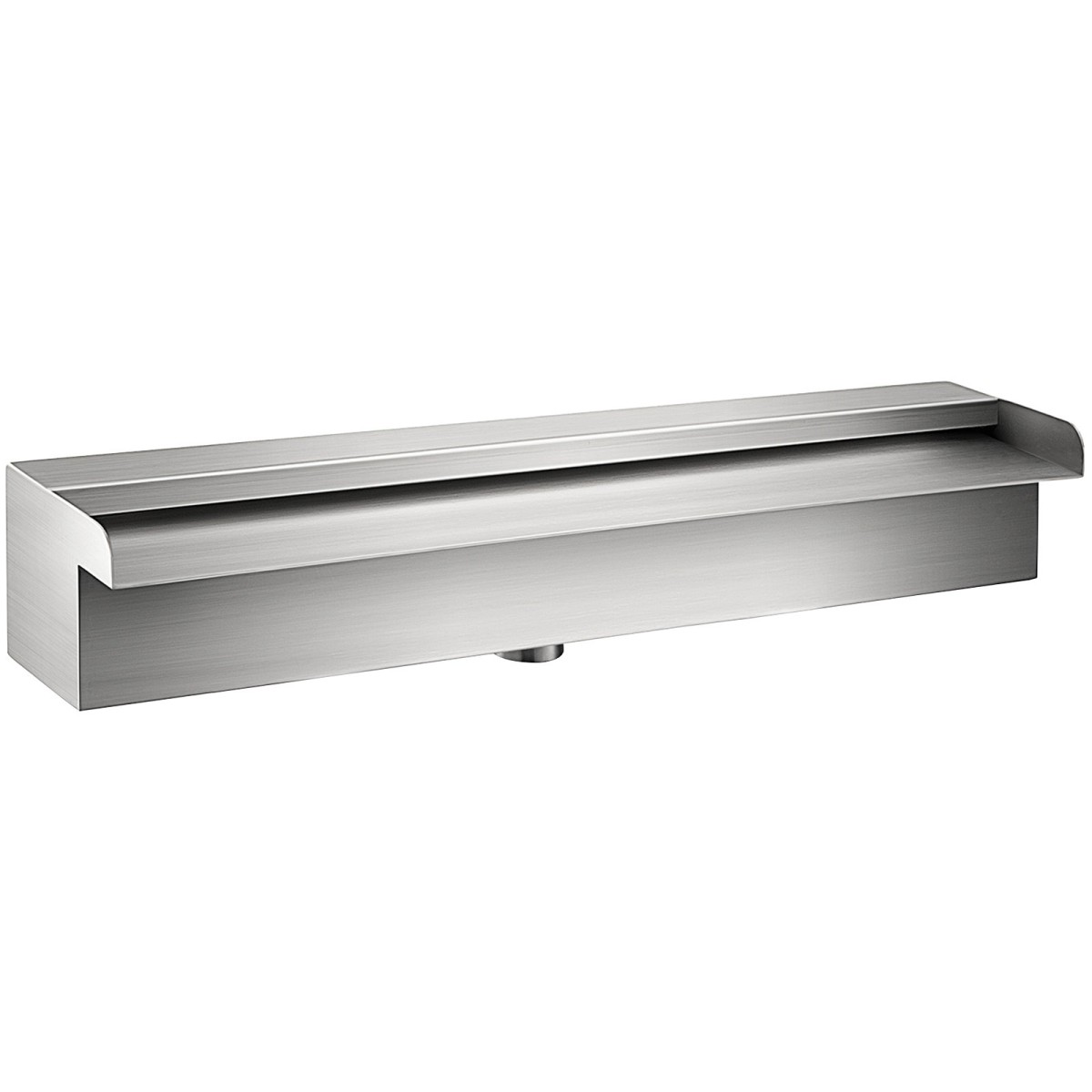 VEVOR 30 cm x 11,4 cm x 7,9 cm Διακοσμητικό σιντριβάνι πισίνας καταρράκτη από ανοξείδωτο χάλυβα για λιμνούλα κήπου σε εσωτερικούς και εξωτερικούς χώρους