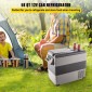 VEVOR Portable Cool Box 55L Car Fridge 220 V Mini Fridge Electric Freezer Box Μικρός καταψύκτης για φορτηγό κάμπινγκ αυτοκινήτου