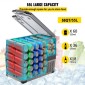 VEVOR Portable Cool Box 55L Car Fridge 220 V Mini Fridge Electric Freezer Box Μικρός καταψύκτης για φορτηγό κάμπινγκ αυτοκινήτου
