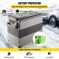 VEVOR Portable Cool Box 55L Car Fridge 220 V Mini Fridge Electric Freezer Box Μικρός καταψύκτης για φορτηγό κάμπινγκ αυτοκινήτου