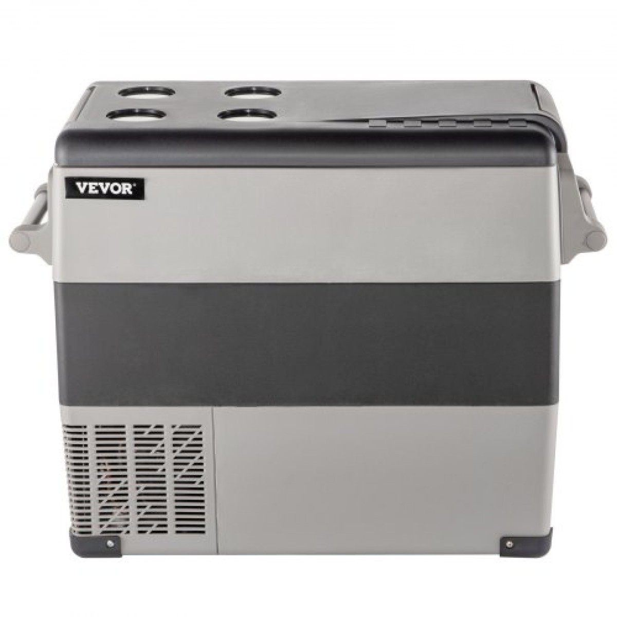 VEVOR Portable Cool Box 55L Car Fridge 220 V Mini Fridge Electric Freezer Box Μικρός καταψύκτης για φορτηγό κάμπινγκ αυτοκινήτου