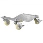 VEVOR Vehicle Positioning Wheel Dollies - 680Kg Per Dolly 2Pcs Tire Car Wheel Dollies Car Skate Dolly Van Positioning Garage Jack