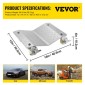 VEVOR Vehicle Positioning Wheel Dollies - 680Kg Per Dolly 2Pcs Tire Car Wheel Dollies Car Skate Dolly Van Positioning Garage Jack