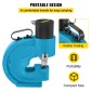 VEVOR CH-70 Hydraulic Hole Puncher Tool puncher, 35T Flat Copper Electric Pump L Style, CP-700 H Style CFP-800-1 Busbar Tungsten Steel