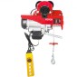 VEVOR Electric Wire Rope Hoist with Trolley, Electric Wire Rope Hoist with Trolley Remote Control Industry 1000KG/2200LBS Capacity