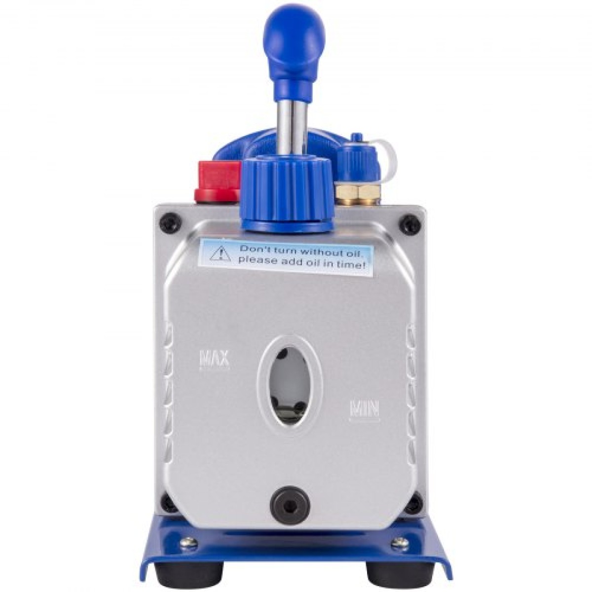 VEVOR 3 CFM 1/4HP Μονοβάθμια αντλία κενού, 3 γαλόνια (13 λίτρα) κιτ θαλάμου κενού, κιτ ψύξης A/C HVAC