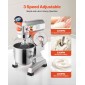 VEVOR Commercial Mixer Electric Food Mixer 10L Capacity Bowl Electric Dough Mixer Maker 500W Ρυθμιζόμενος Εμπορικός Μίξερ Μύλος 220V Stand Mixer για Επαγγελματική Κουζίνα