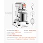 VEVOR Commercial Mixer Electric Food Mixer 10L Capacity Bowl Electric Dough Mixer Maker 500W Ρυθμιζόμενος Εμπορικός Μίξερ Μύλος 220V Stand Mixer για Επαγγελματική Κουζίνα