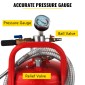 VEVOR 5 Gallon/22,7L Oil Extractor, Portable Air Pneumatic Waste Oil Extractor Garage Drain Tank